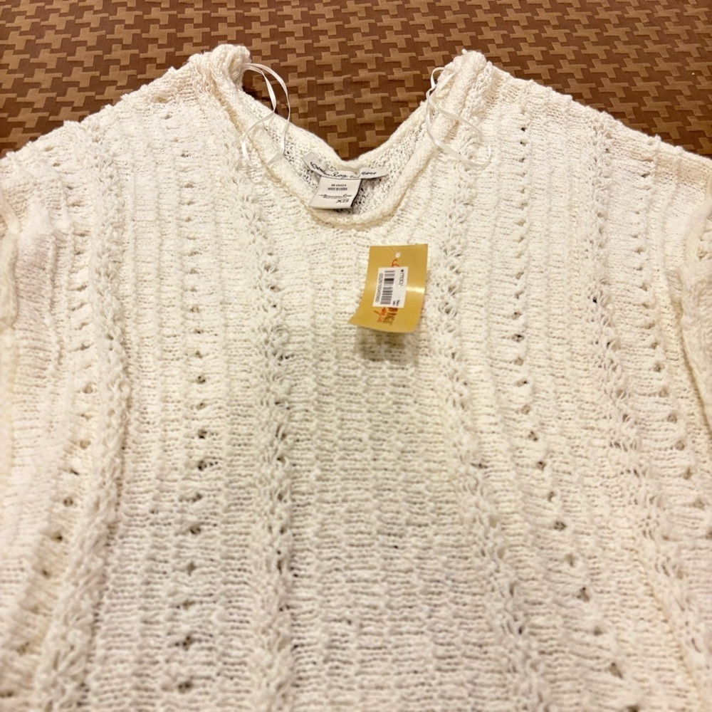 American Rag Cie Cable Knit Chunky Overside Sweater